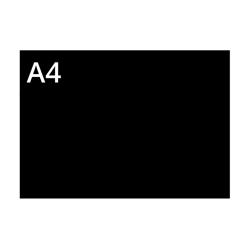 A4 Horizontalus