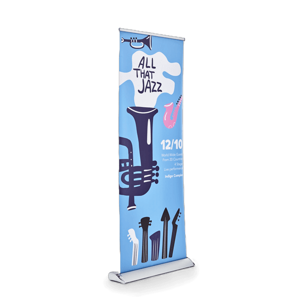 Premium roll up stendas