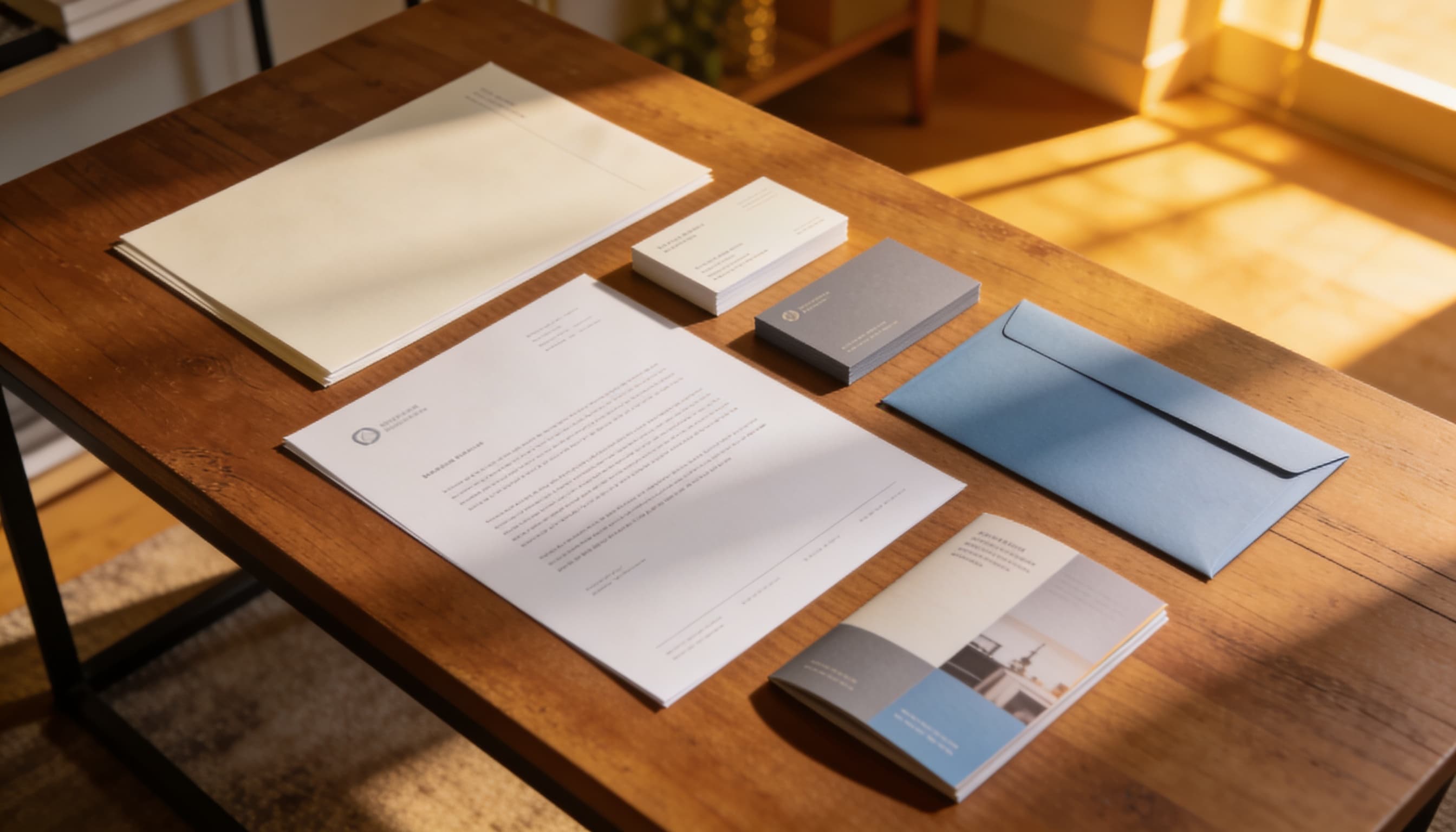Essential print products for a new business