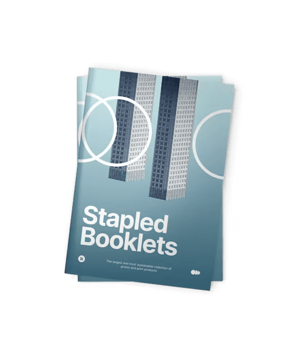 Saddle-stitched booklets