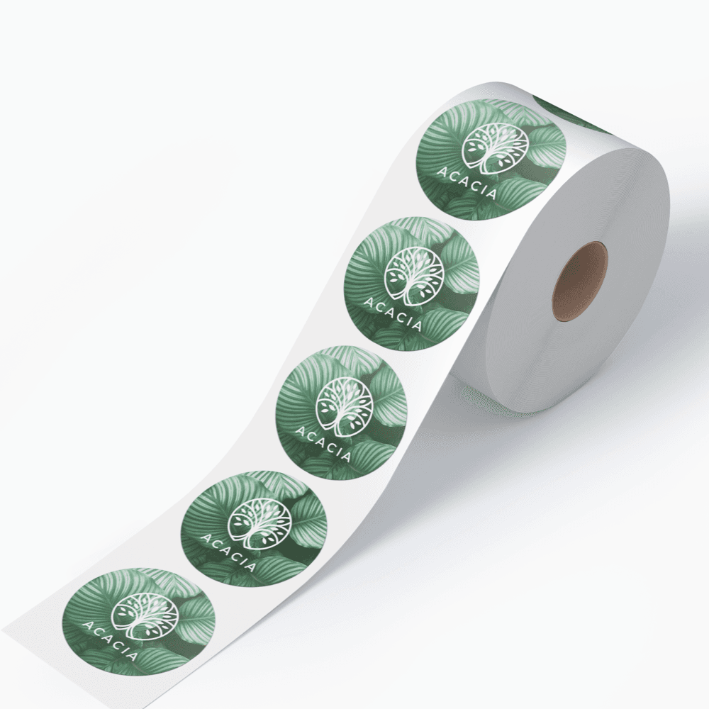 Etiketės rulone be išdalinimo įtaiso - 2