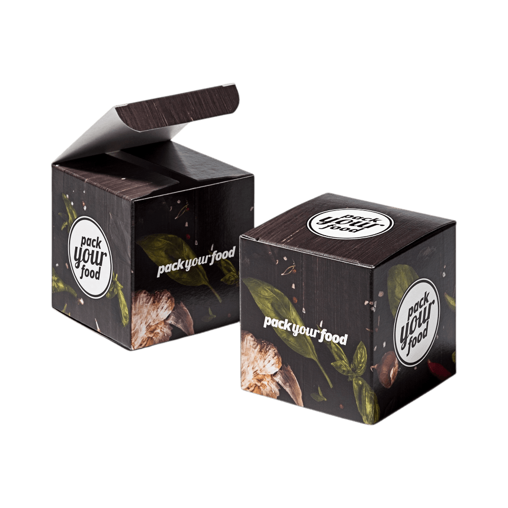Cube Food Box Large 7 x 7 x 7 cm