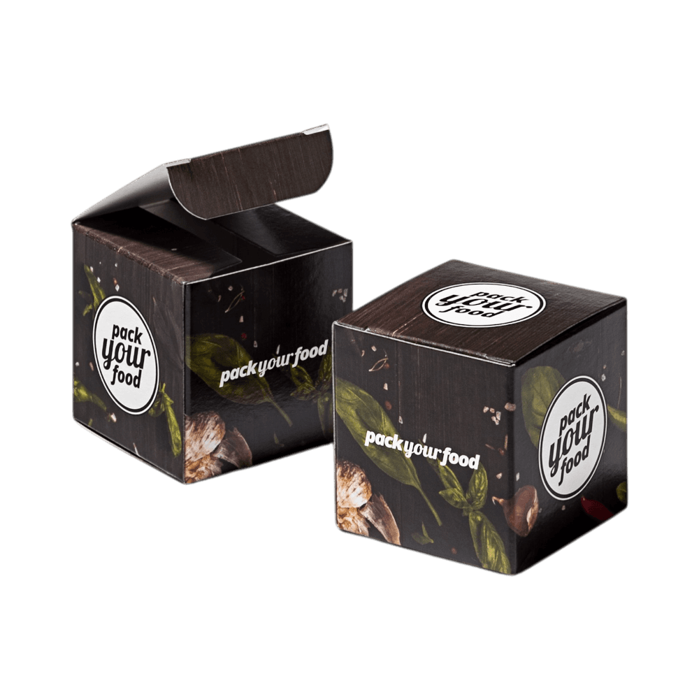 Cube Food Box Medium 5 x 5 x 5 cm