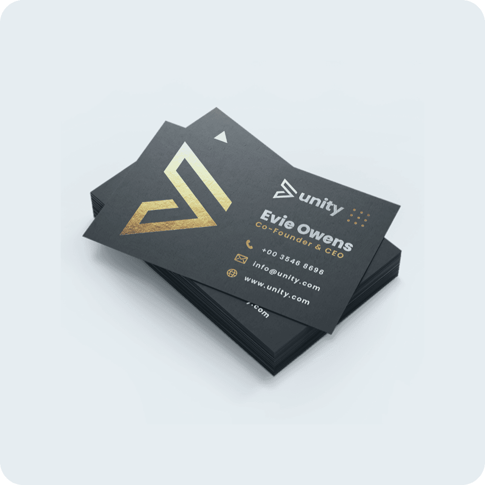 Business Cards with Exclusive Finishes
