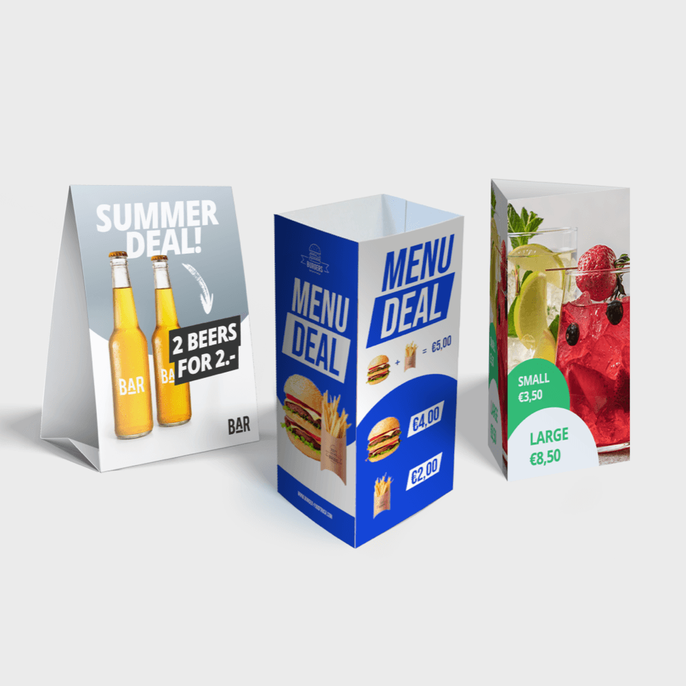 Table Talker Menus